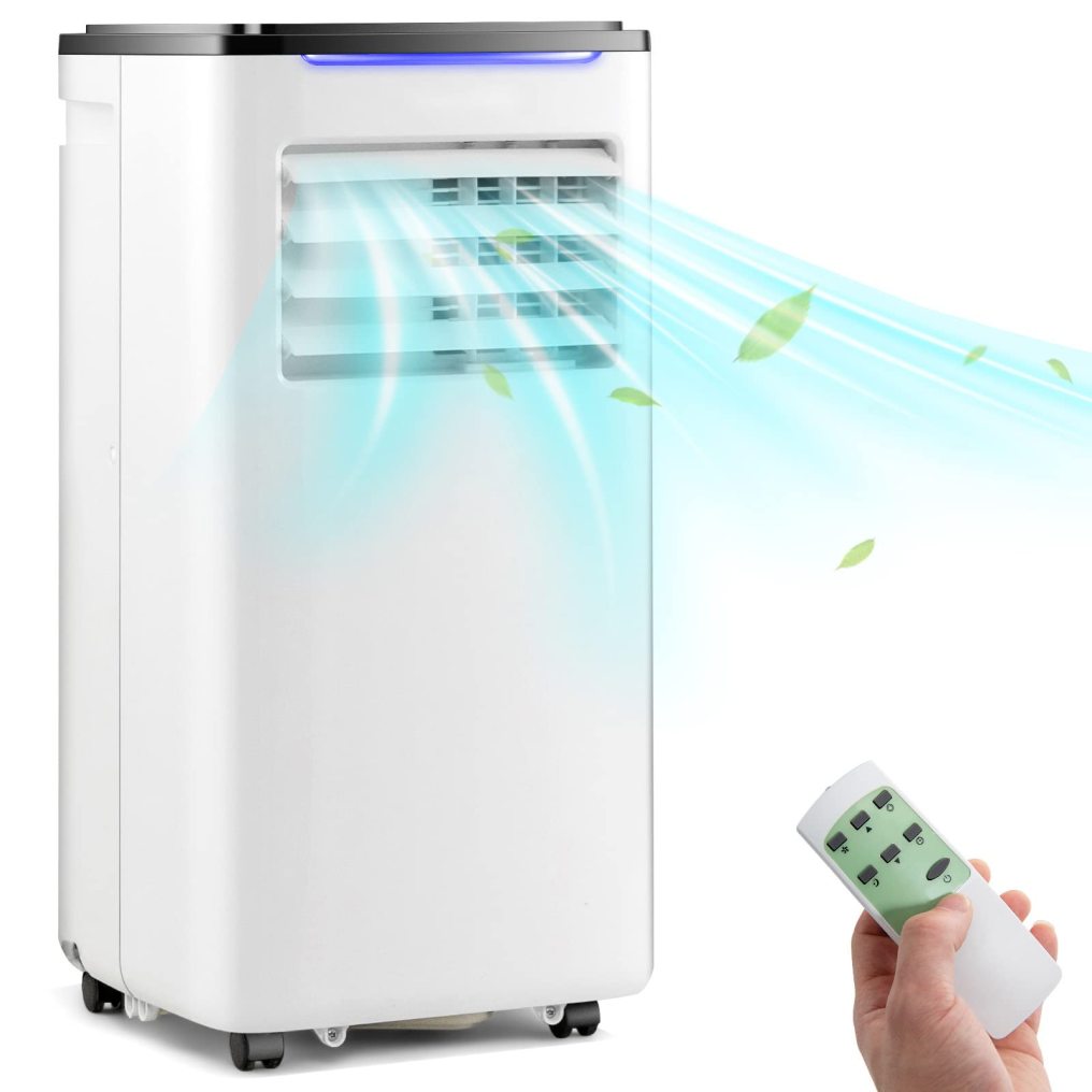 ARLIME 10000 BTU Portable Air Conditioner with Cool, Fan, Dry & Sleep Mode, Timer, Remote Control & Window Vent Kit