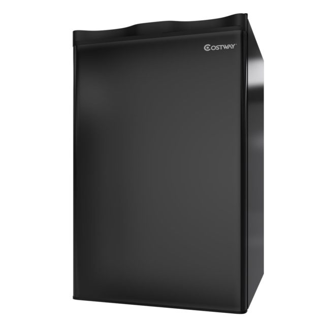 ARLIME Compact Refrigerator, Single Door 3.2 CU.FT. Mini Fridge Compartment with Adjustable Thermostat and Removable Glass Shelves