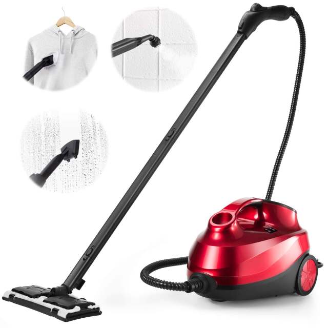 ARLIME Steam Cleaner, Heavy Duty Household Steamer w/ 19 Accessories, 1.5L Tank & 13ft Power Cord