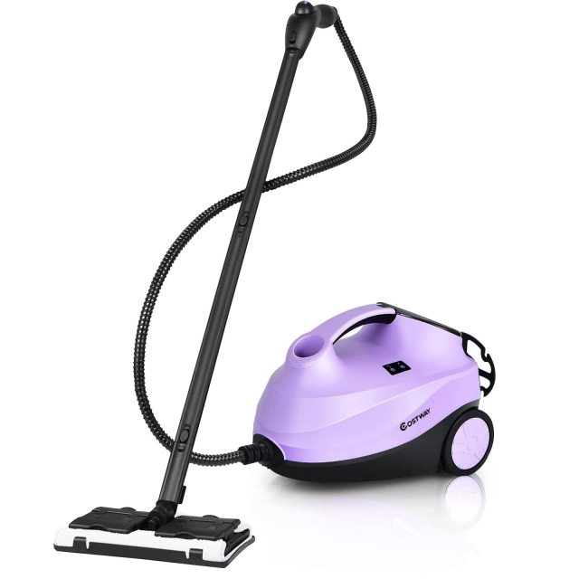 ARLIME Steam Cleaner, Heavy Duty Household Steamer w/ 19 Accessories, 1.5L Tank & 13ft Power Cord