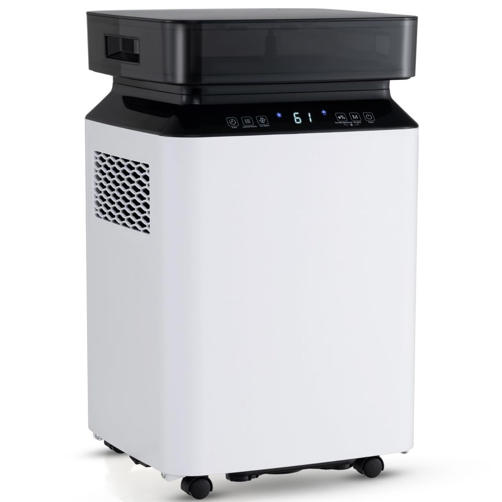 ARLIME 70 Pint Dehumidifier for Basement, 4500 Sq. Ft Energy Efficient Dehumidifier