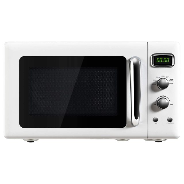 ARLIME 900W/0.9Cu.Ft Microwave with Digital Timing & 5 Micro Power & 6 Preset Buttons & Child Lock