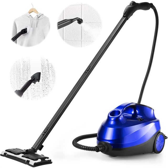 ARLIME Steam Cleaner, Heavy Duty Household Steamer w/ 19 Accessories, 1.5L Tank & 13ft Power Cord