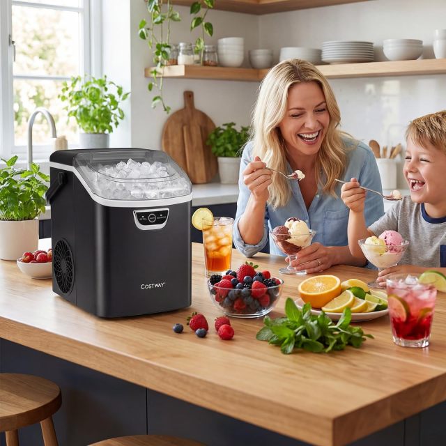 Arlime Portable Nugget Ice Maker Countertop