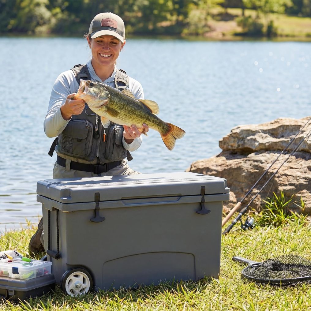 Arlime Portable Hard Cooler with 6-Day Ice Retention