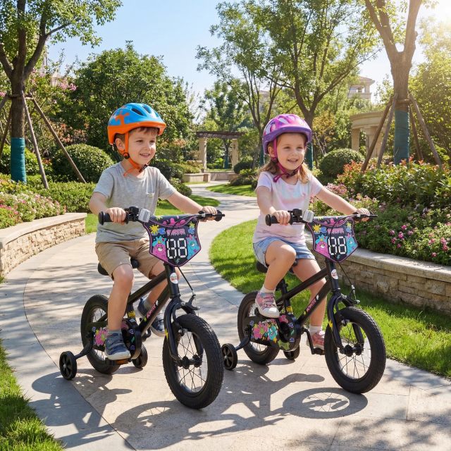 Arlime 12 14 16 18 Inch Kids Bike w/Coaster & Hand Brake
