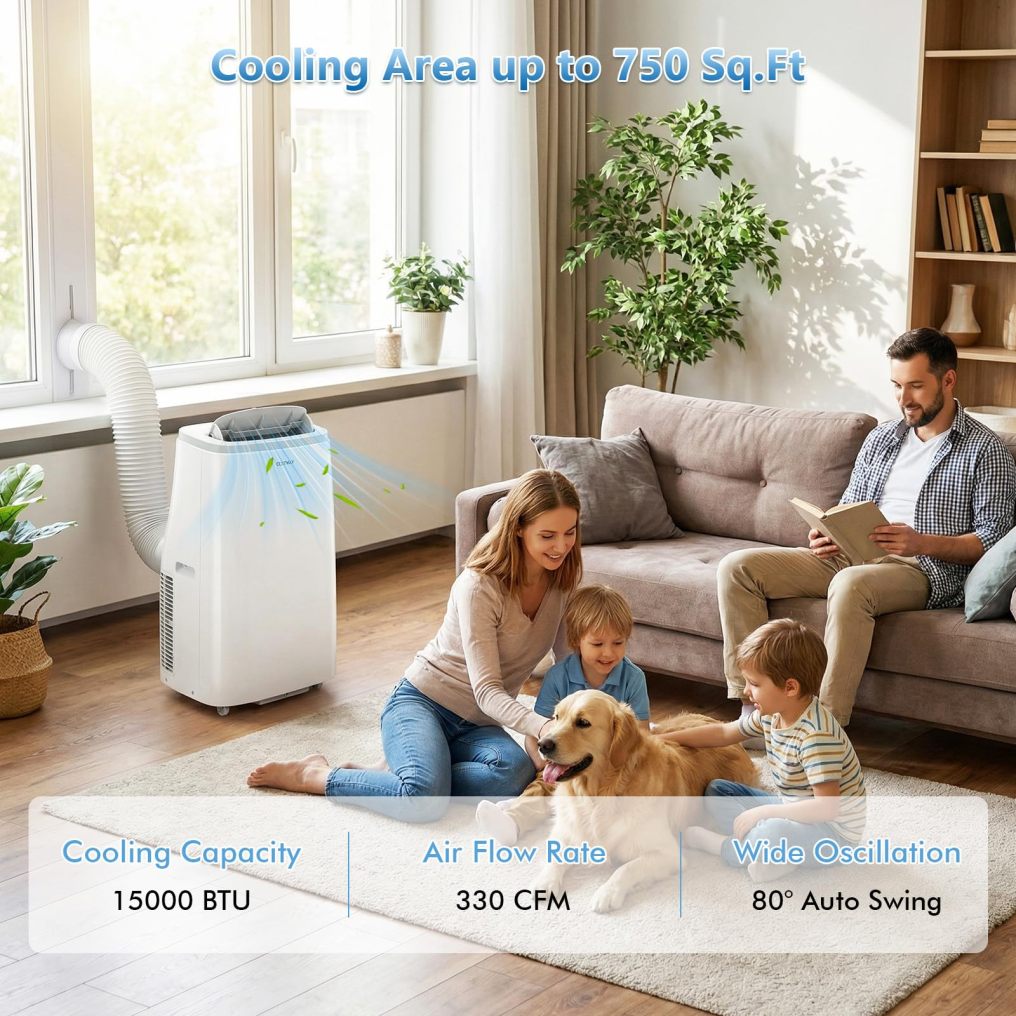 15000 BTU Portable Air Conditioner