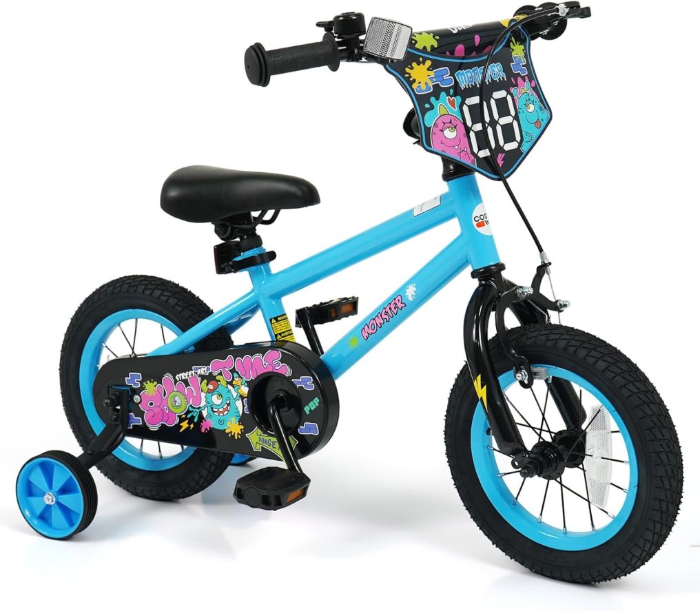 Arlime 12 14 16 18 Inch Kids Bike w/Coaster & Hand Brake