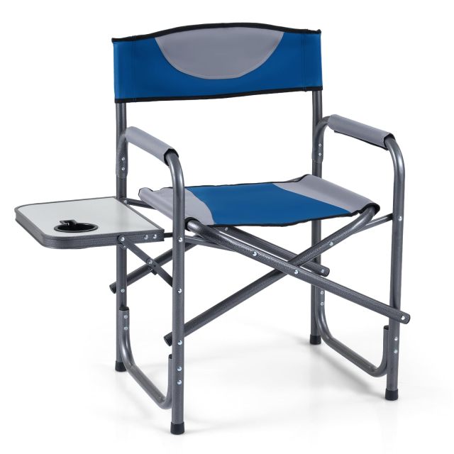 Arlime Folding Camping Chair Lightweight Portable Directors Chair(1/2)