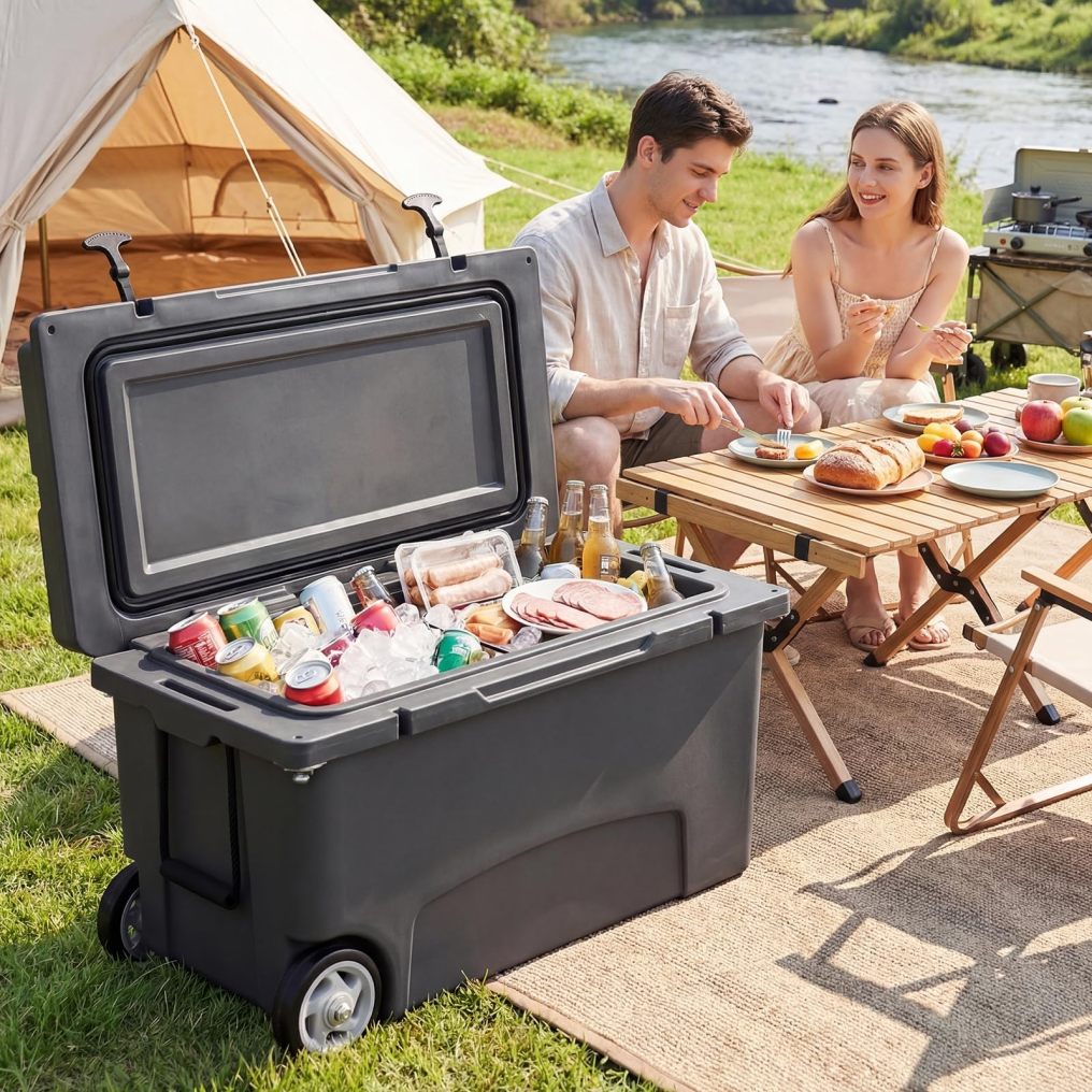 Arlime Portable Hard Cooler with 6-Day Ice Retention