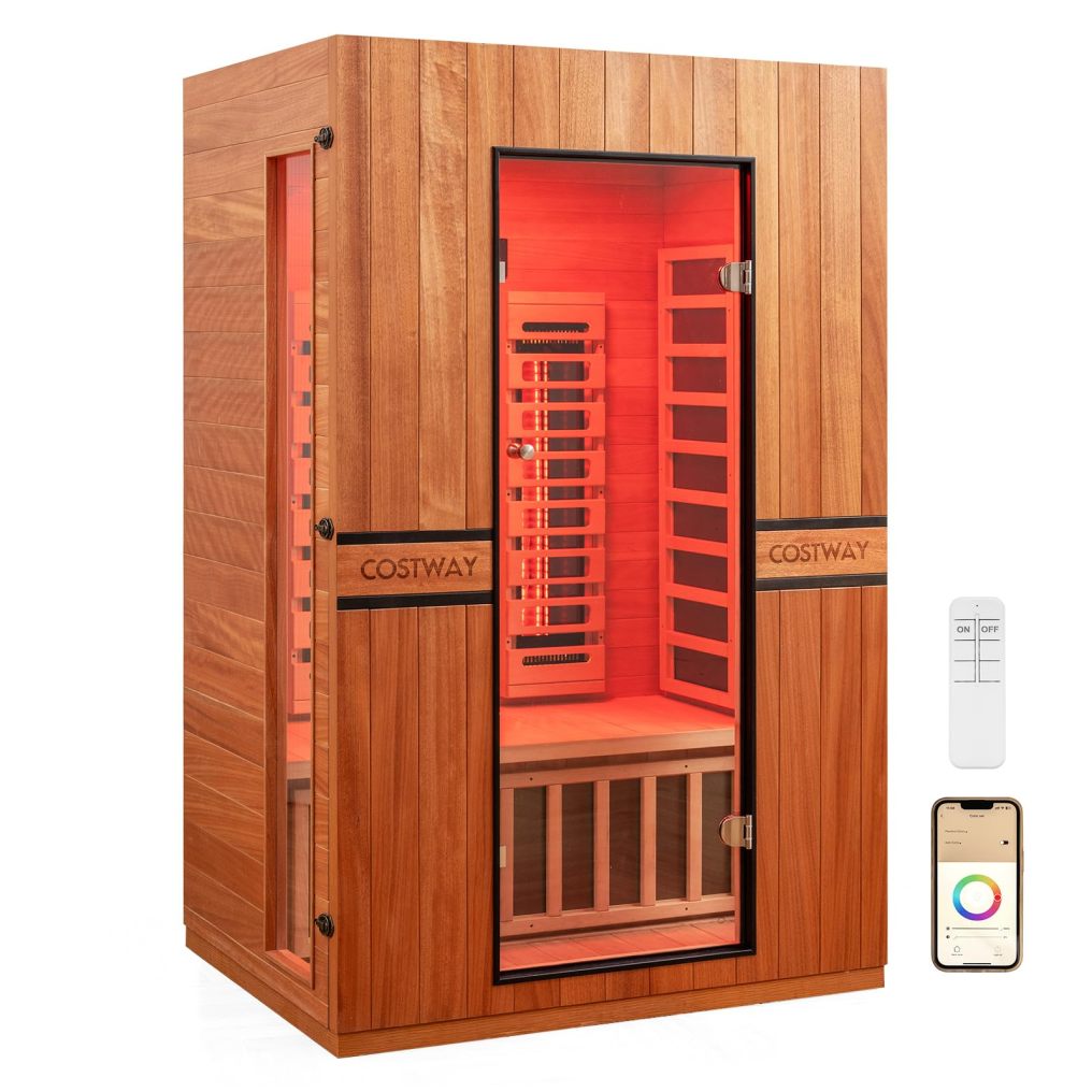 Arlime 2-Person Full Spectrum Infrared Sauna for Home