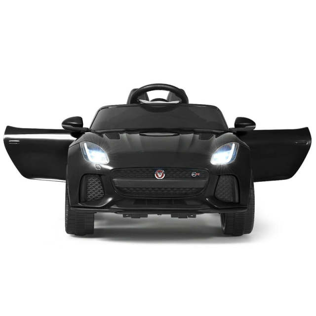12V Kids Ride-On Car, Licensed Jaguar F-Type SVR Electric Vehicle with Remote Control, Lights, MP3, Motorized Car, Gift for Boys & Girls