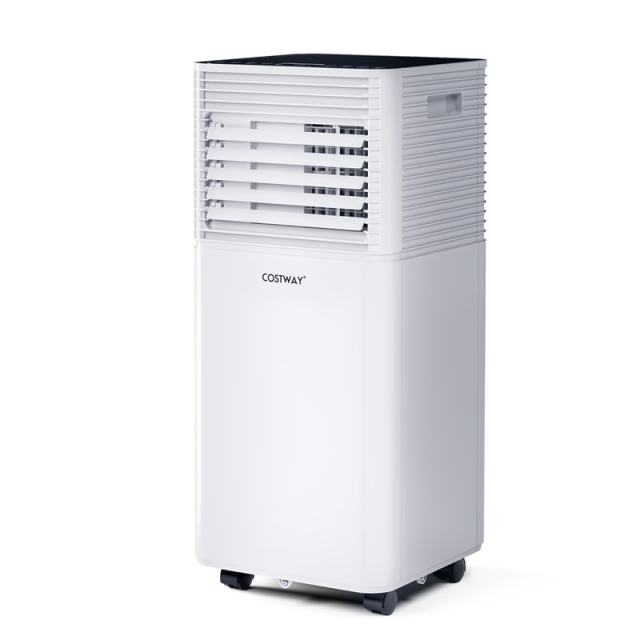 10000 BTU Portable Air Conditioner, 4-in-1 AC Unit with Fan, Dehumidifier, Sleep Mode, Remote Control, 24H Timer for Bedroom & Living Room