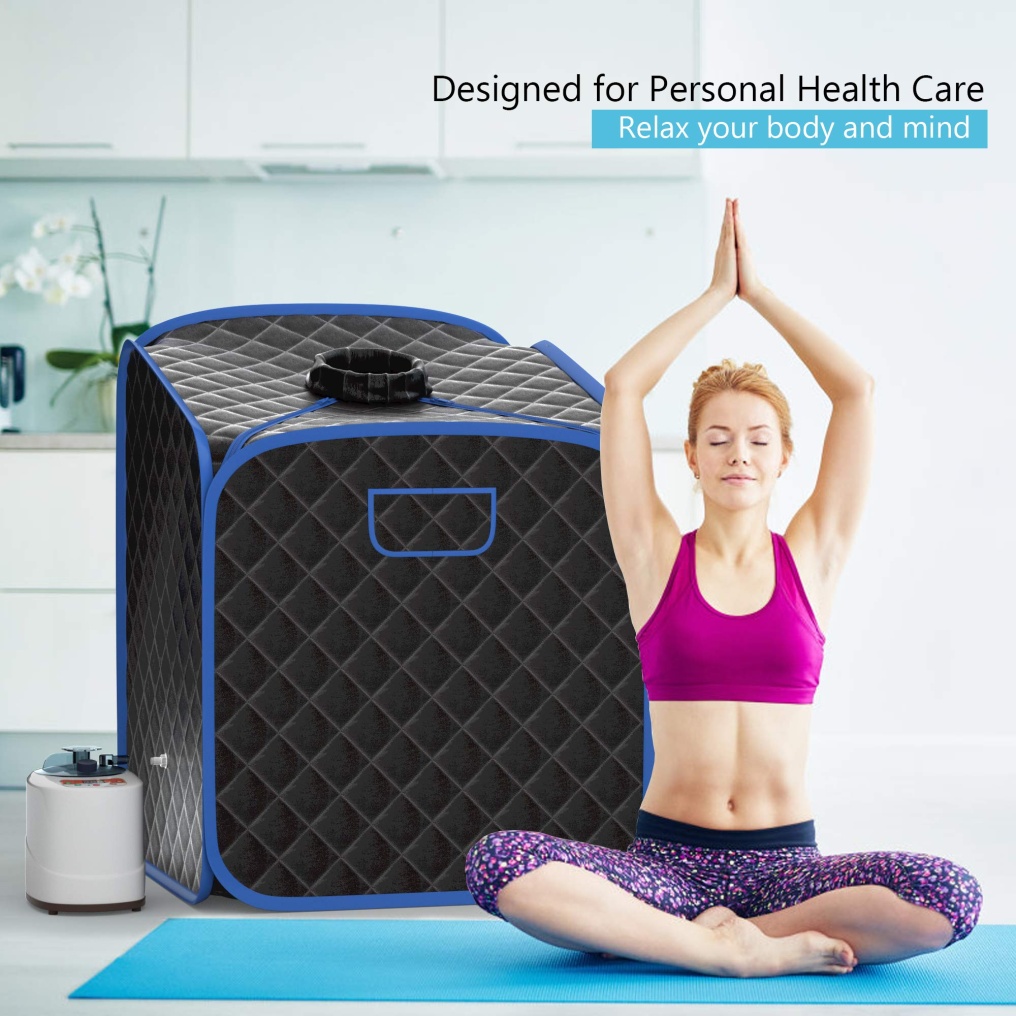 KOMFOTT 2L Portable Steam Sauna Tent, 9 Adjustable Temperature Levels