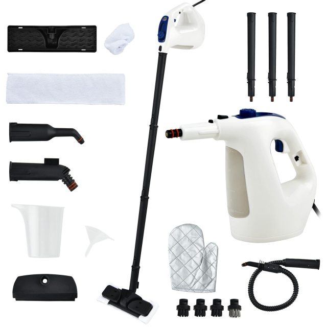 Handheld MultiPurpose Steam Cleaner with 17 Pieces
