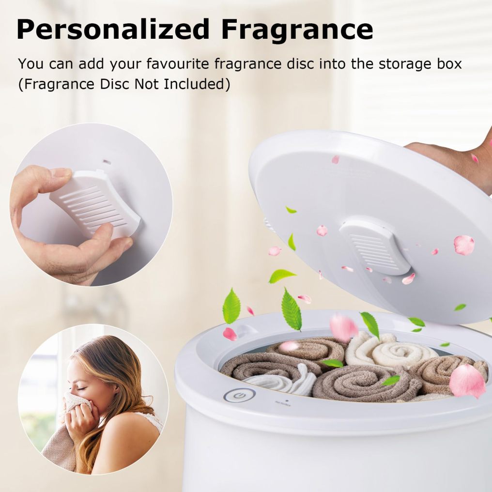 Towel Warmer Bucket w/LED Display