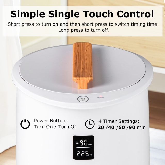 Towel Warmer Bucket w/LED Display