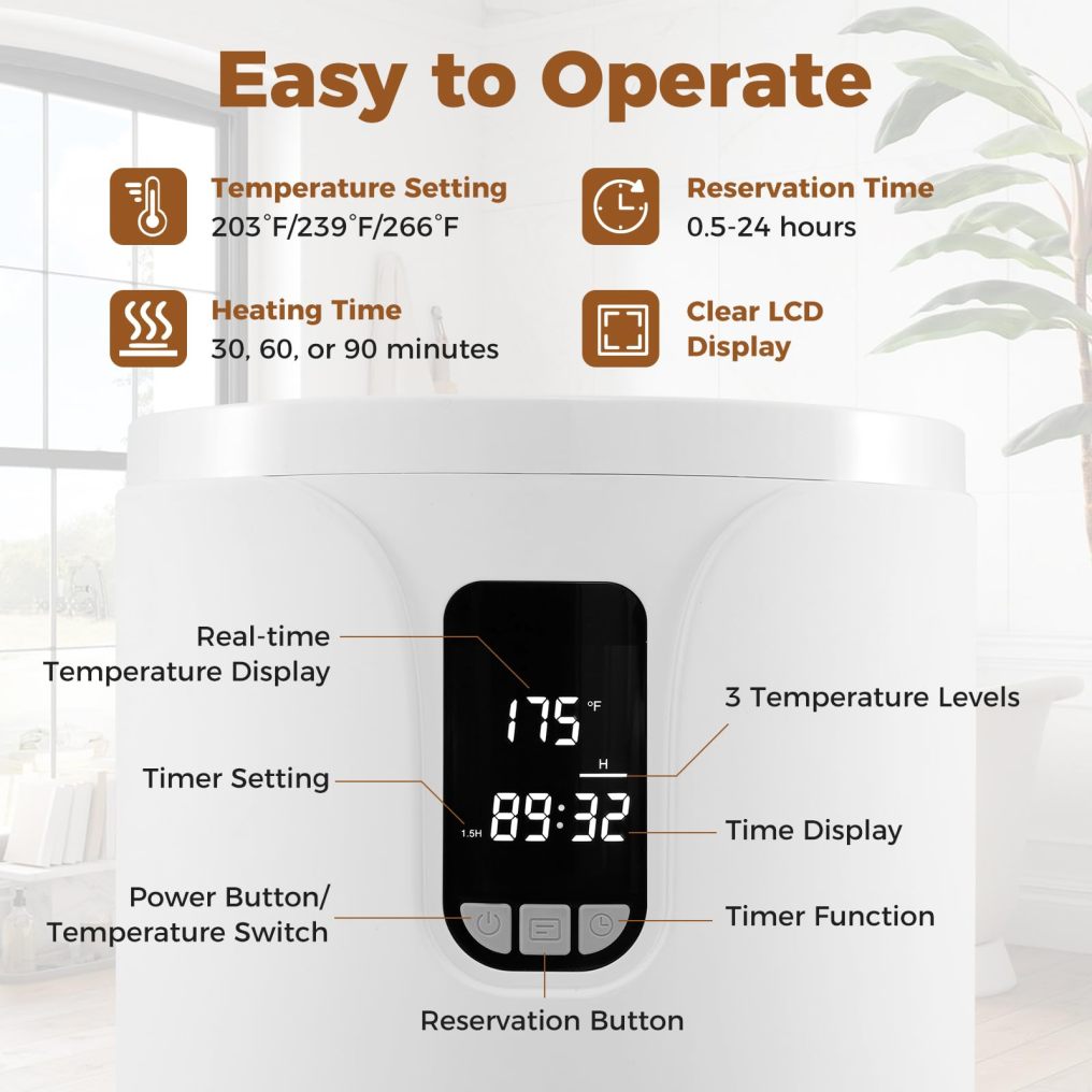 20L Towel Warmer Bucket with RGB Light