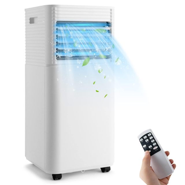 Portable Air Conditioners 10000 BTU, AC Cooling Uint with Dehumidifier, Remote Control