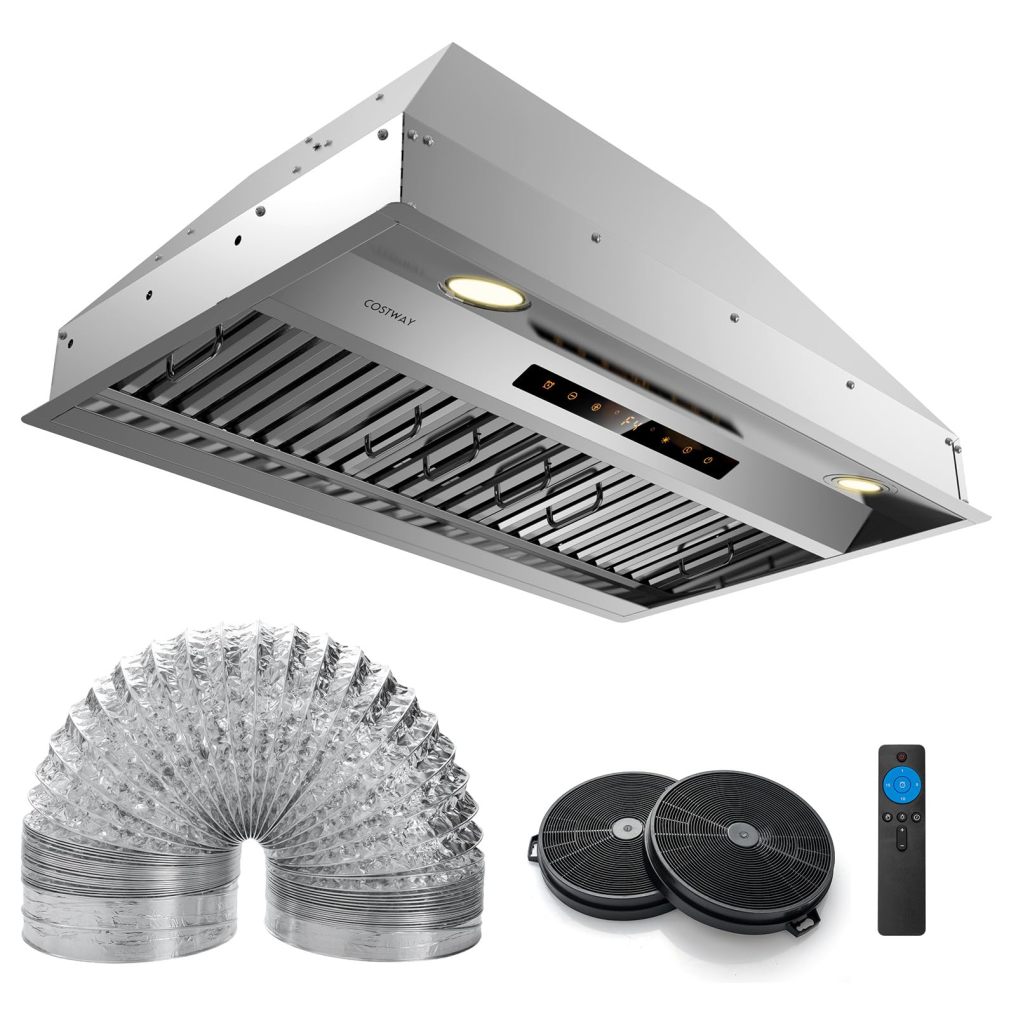 30 Inch Range Hood Insert 900 CFM Ducted