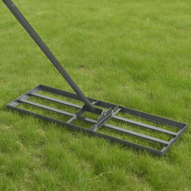 30x10 Inch Lawn Leveling Rake | Soil Sand Dirt Leveling Tool