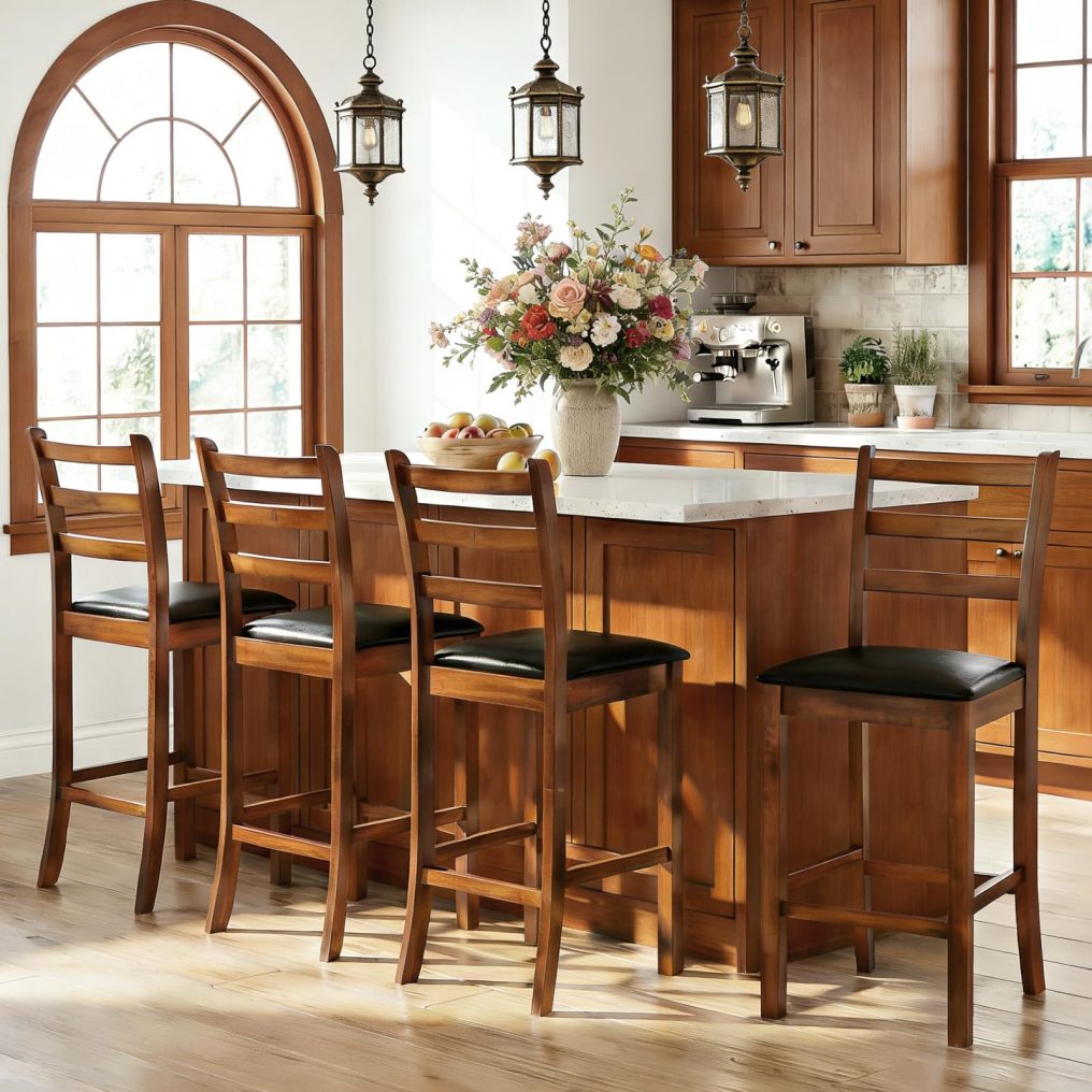 Counter Height Bar Stools Set of 2/4