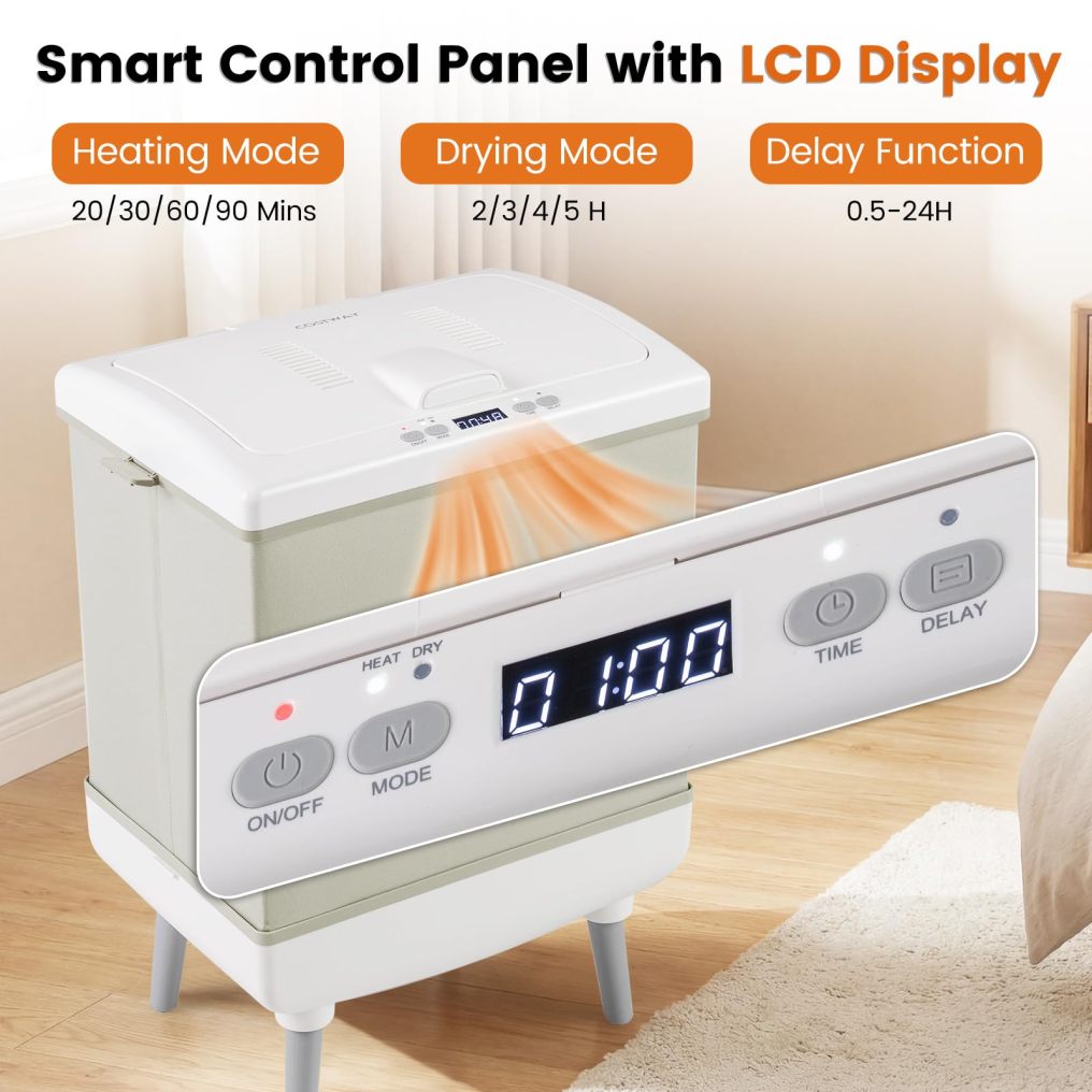 35L Large Towel Warmer Fits up to 3 Oversized 45” x 70” Towels