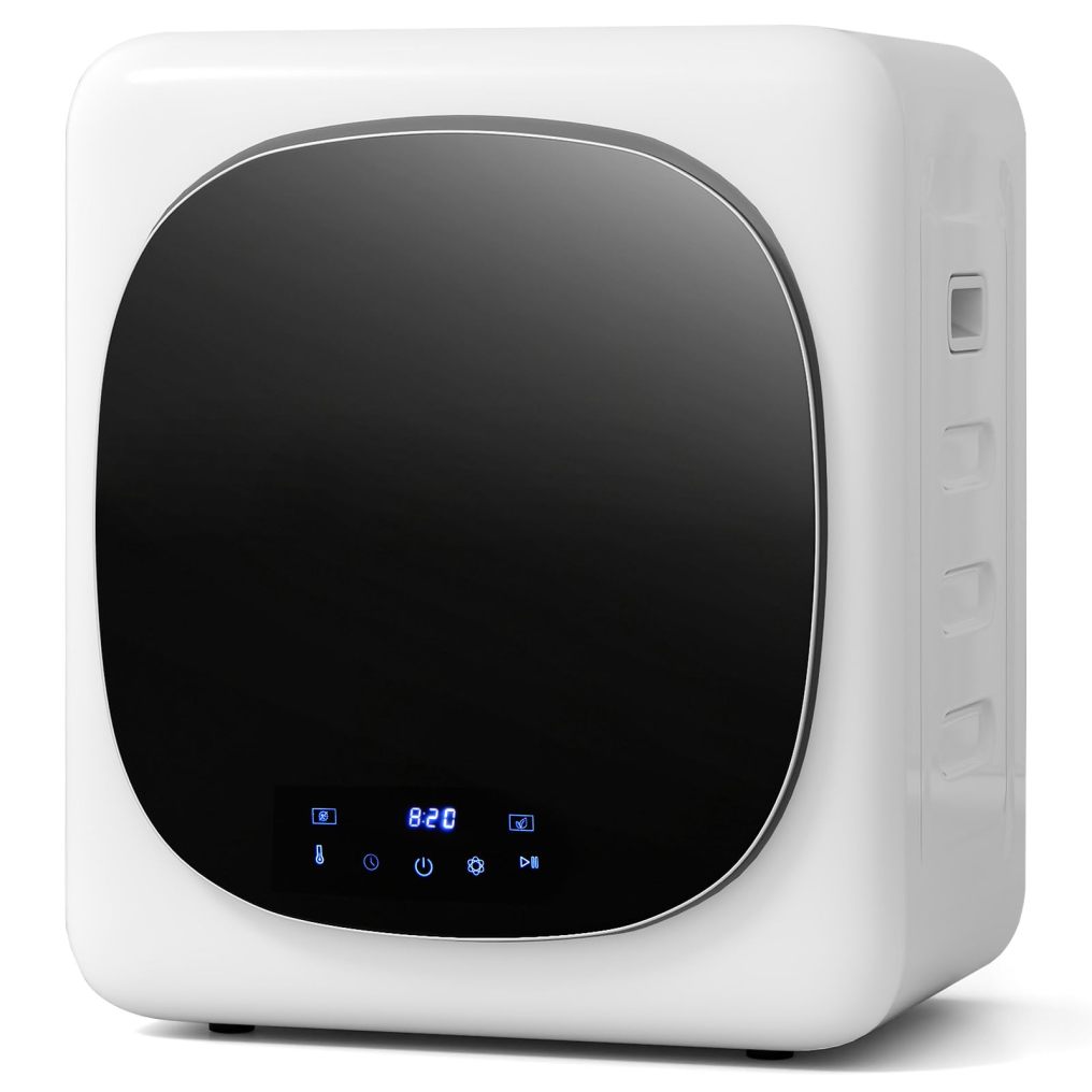 1.5 cu.ft Compact Drying Machine with Stainless Steel Tub & LED Touch Panel