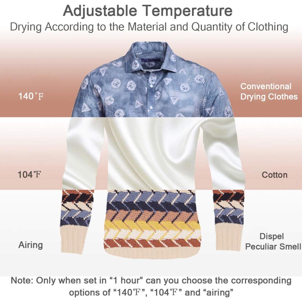 1700W Electric Portable Clothes Dryer with Stainless Steel Tub