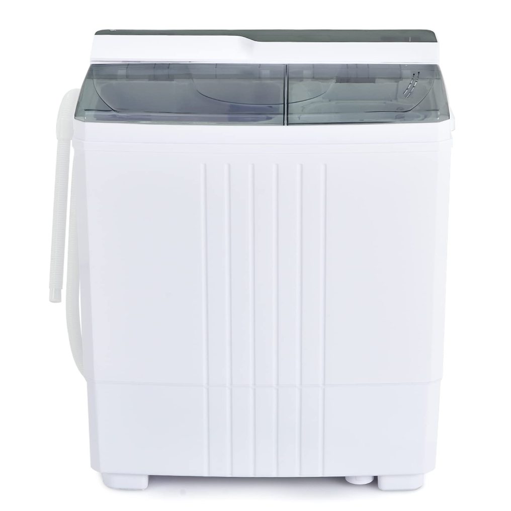 ARLIME Portable Washing Machine Twin Tub 21Lbs Capacity, Washer(14.4Lbs) and Spinner(6.6Lbs)