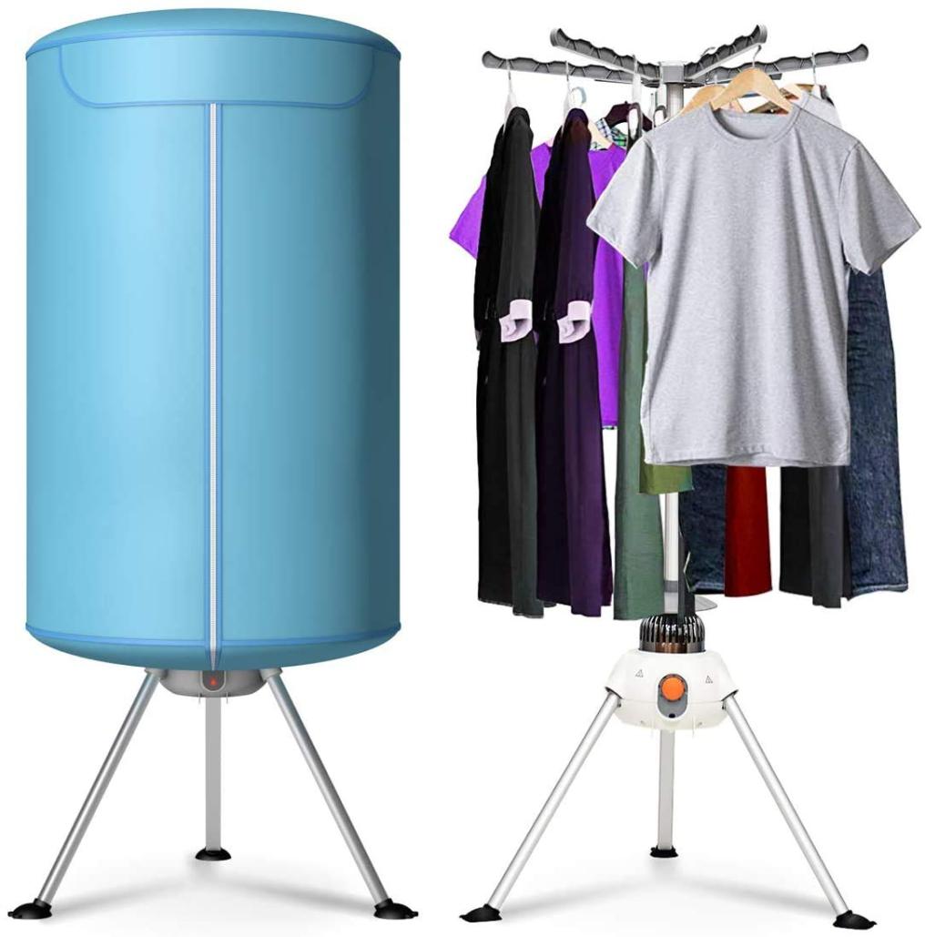 Hot Drying Machine with Heater for Home & Dorms Portable Clothes Dryer