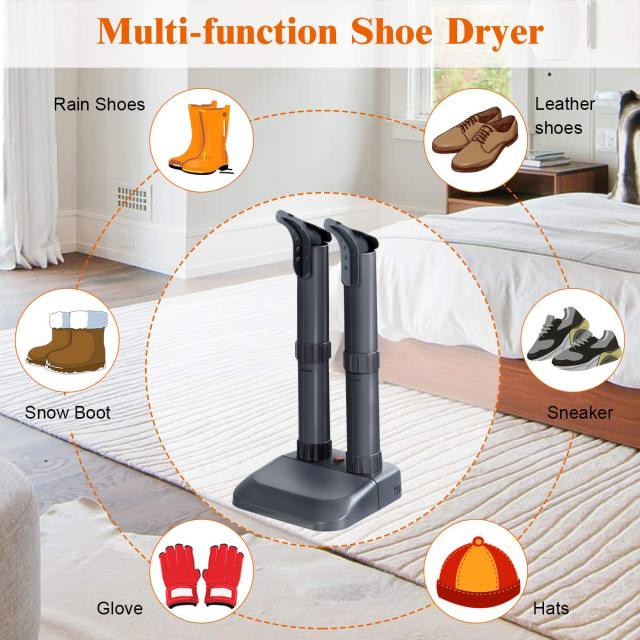 Electric Shoe Dryer Boot Dryer for Your Mighty Boot Warmer Glove Dryer Prevent Odor Mold & Bacteria