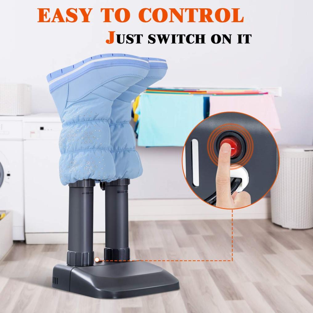Electric Shoe Dryer Boot Dryer for Your Mighty Boot Warmer Glove Dryer Prevent Odor Mold & Bacteria