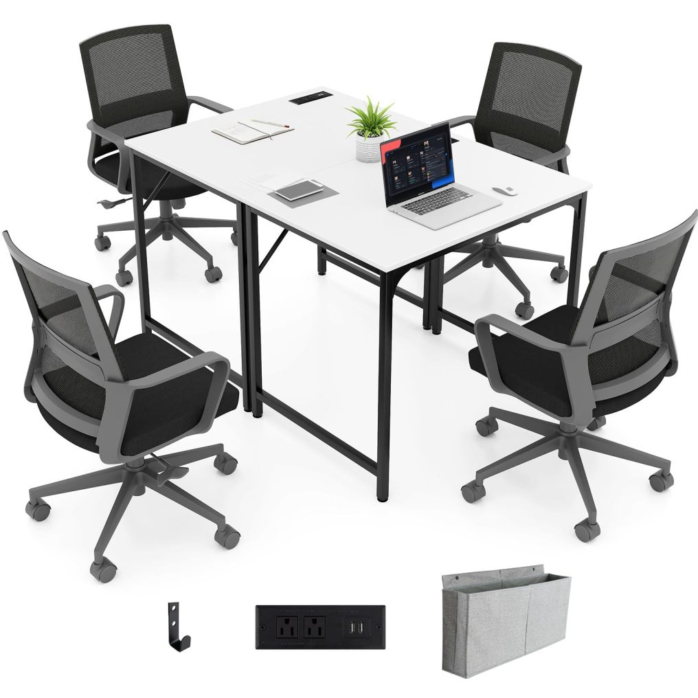 32 Inch Meeting Table Set of 1/2/4/6 Boardroom Desk
