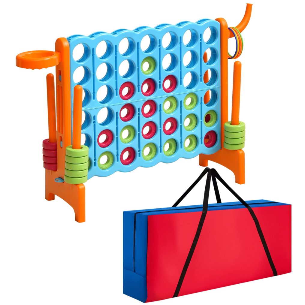 Jumbo 4 to Score Giant Game Set with Carrying Bag