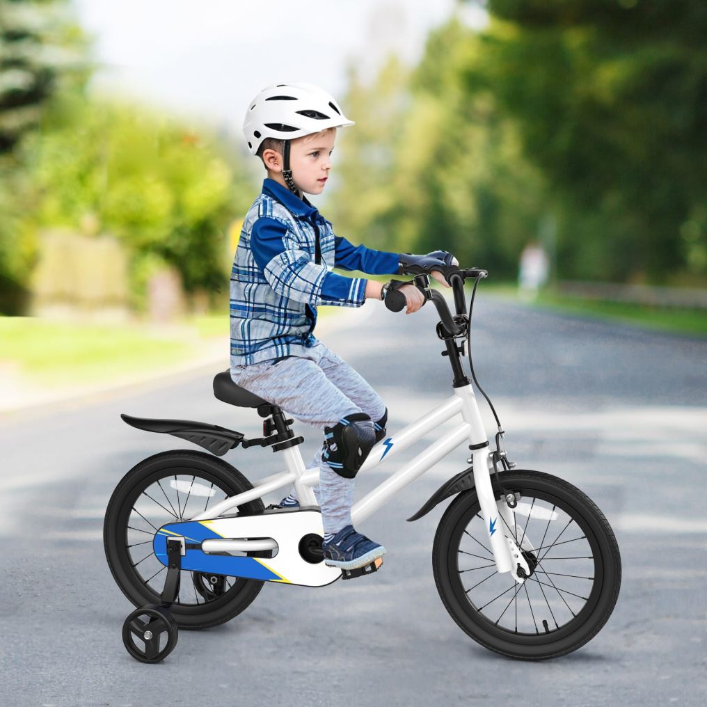 Kids Bike 16 Inch Toddler Bike for Boys & Girls Aged 3-8 Years Old