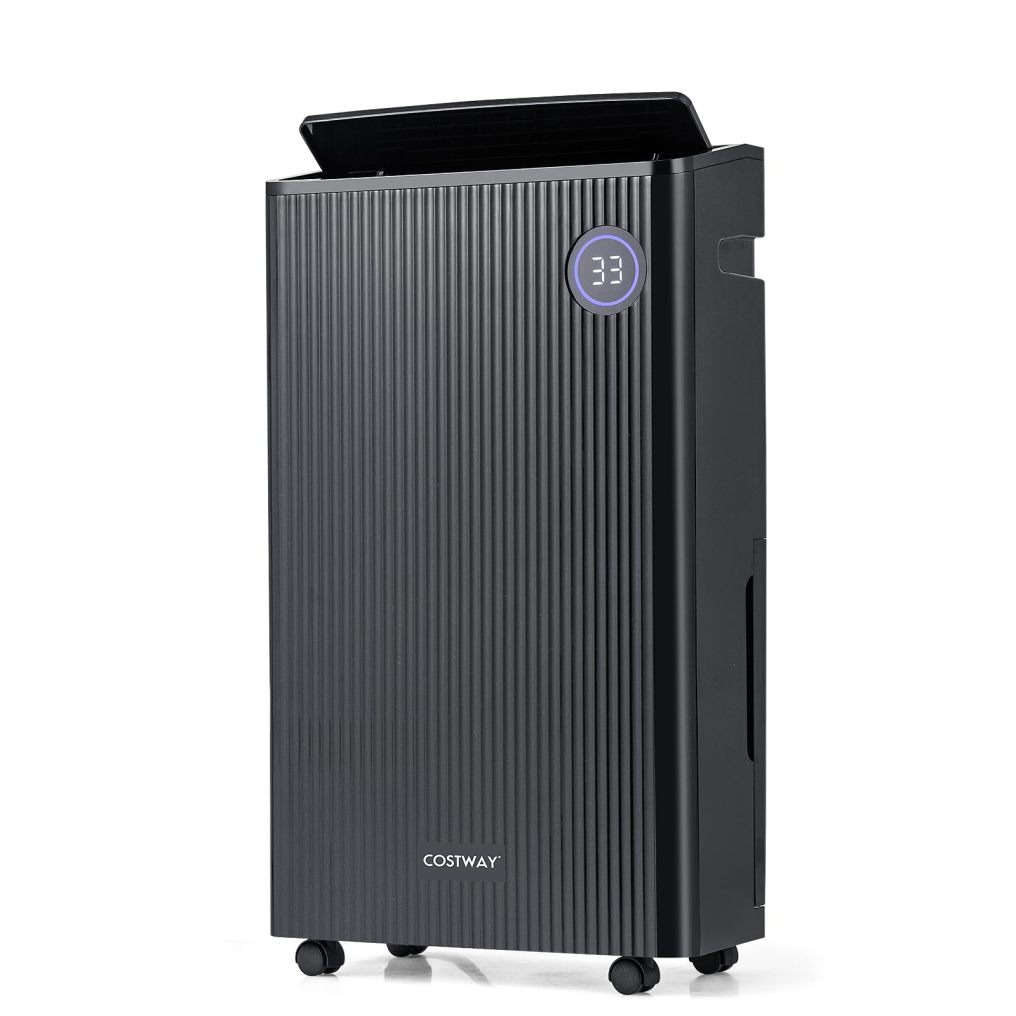 57 Pint Dehumidifiers for Basements with Auto Swing Dry Clothes Mode