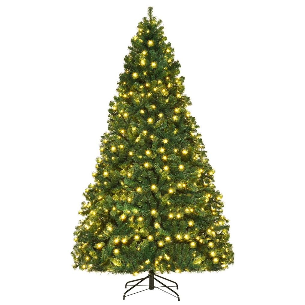 8Ft Pre-lit Artificial Christmas Tree with 430 LED Lights