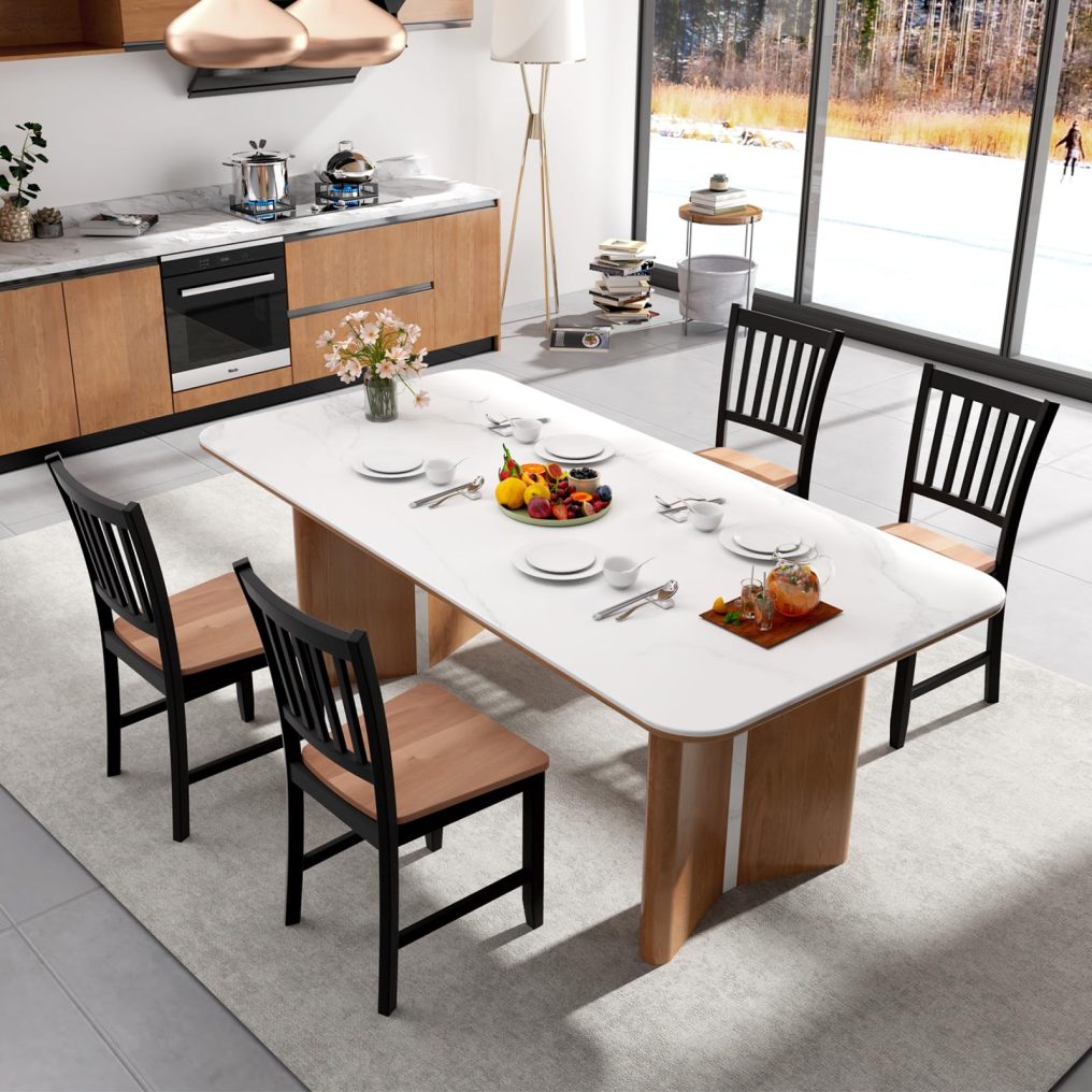 Dining Chairs Set of 4 Mid Century Modern Dining Room Chairs