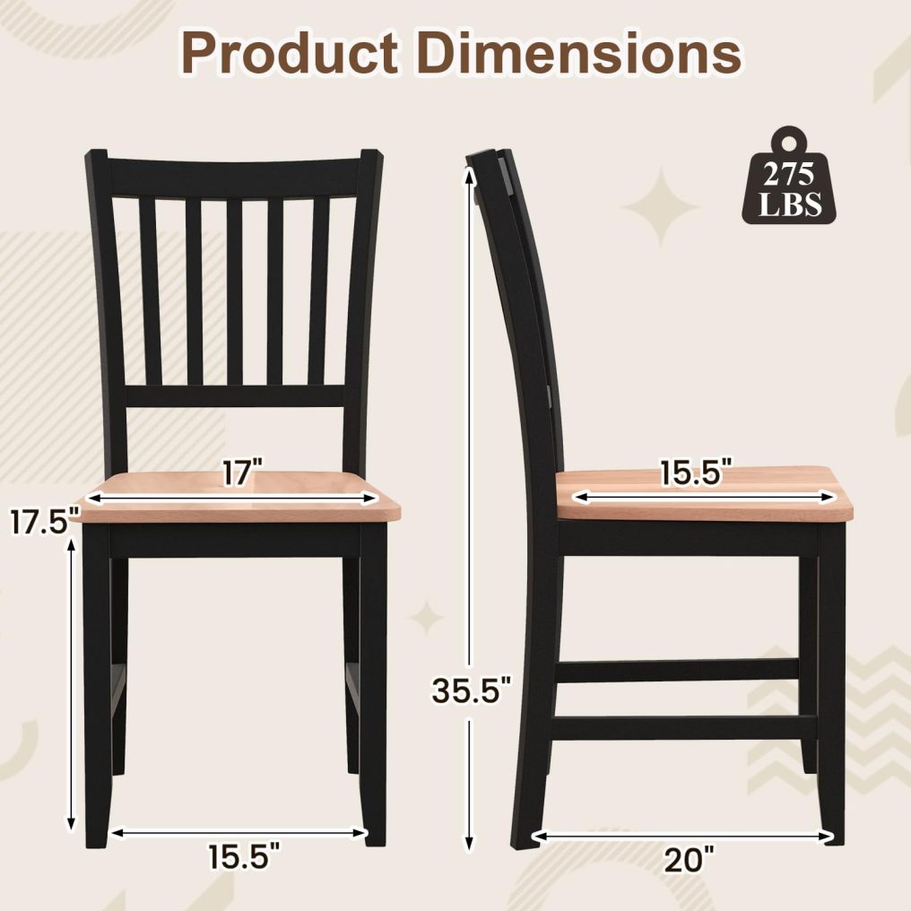 Dining Chairs Set of 4 Mid Century Modern Dining Room Chairs