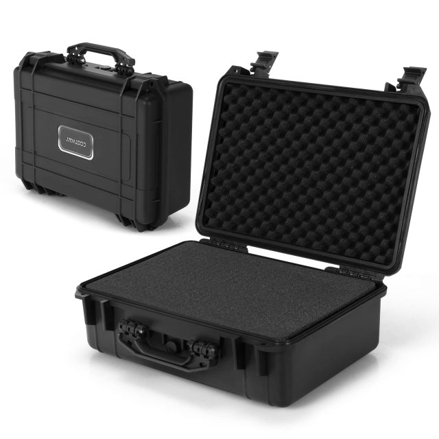Waterproof Hard Case 18.5-Inch Multi-Purpose Small Camera Dry Box