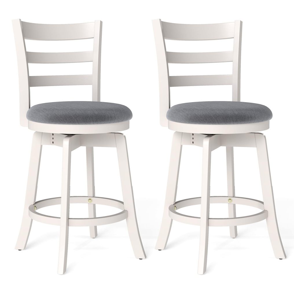 25"/30.5” Swivel Counter Barstools Set of 2/4