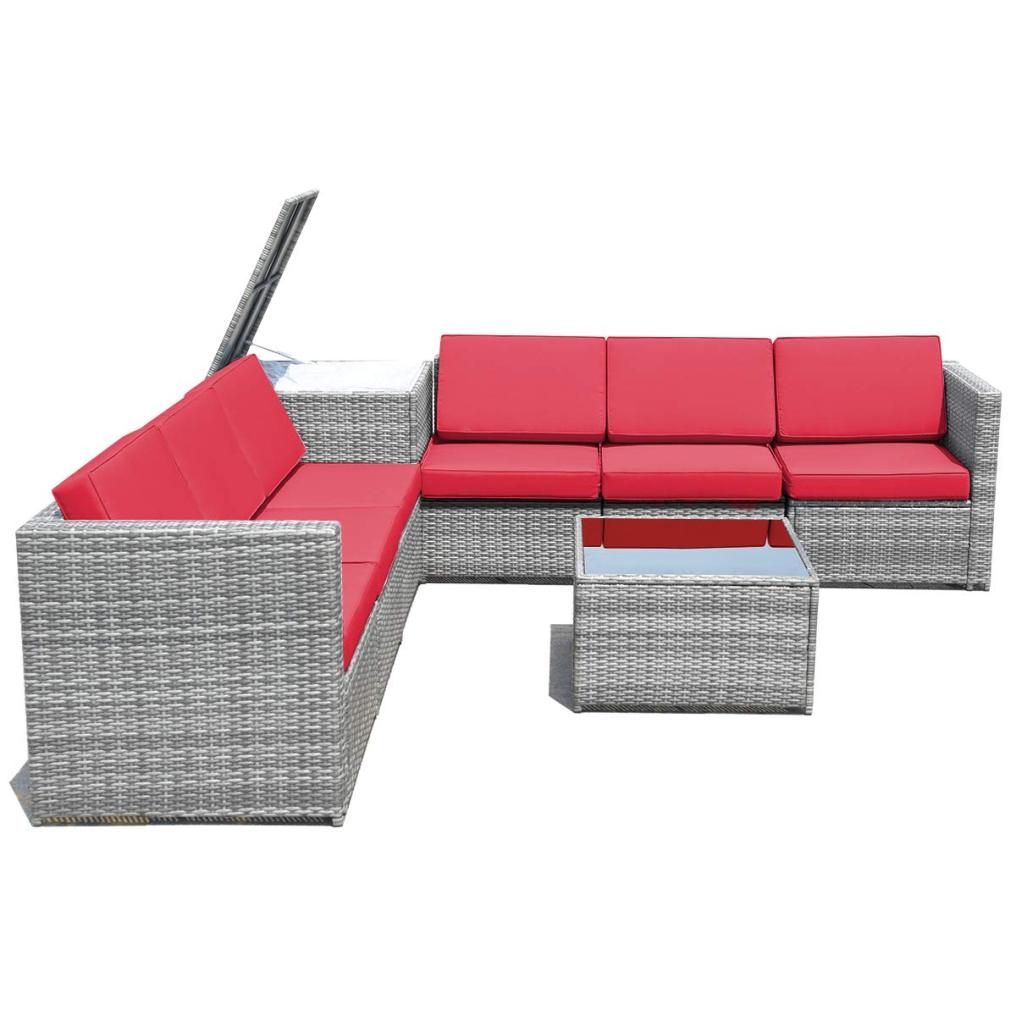 8 Piece Outdoor Patio Furniture Set for Garden