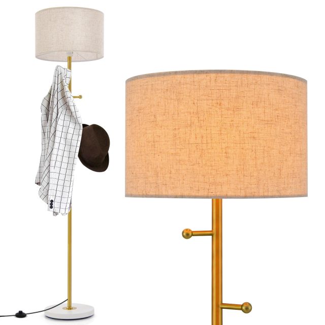 ARLIME Floor Lamp with Coat Rack