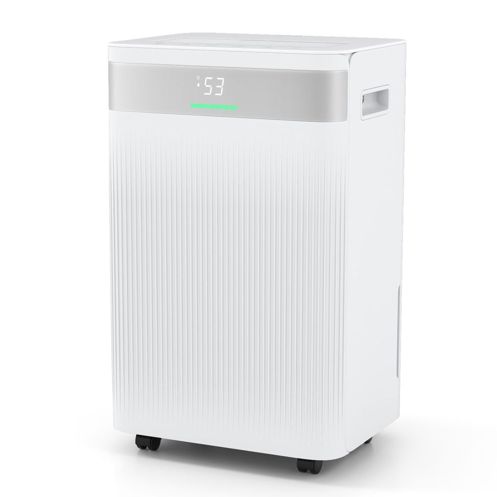 54 Pints Dehumidifier for Basement for Bathroom Bedroom