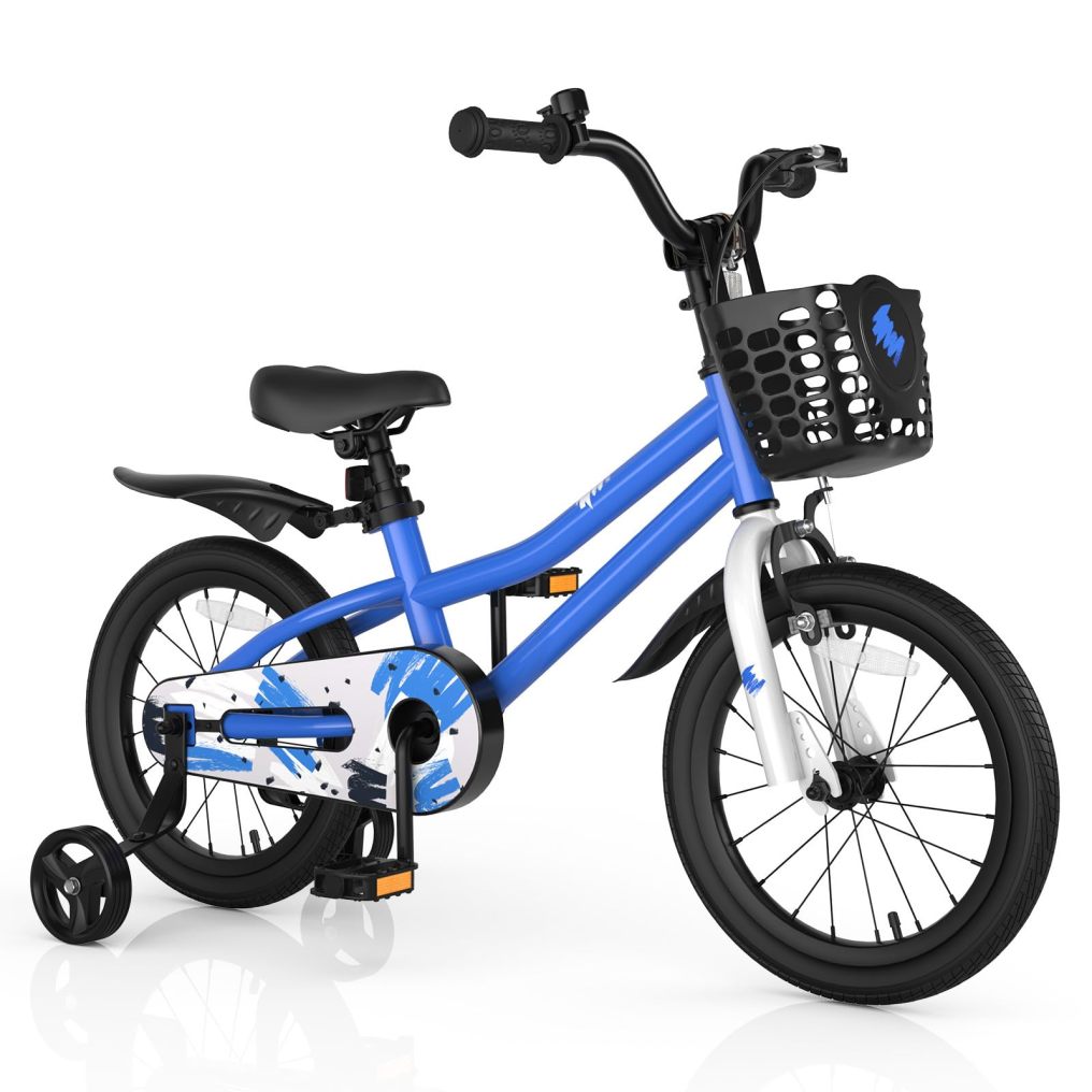Kids Bike 16 Inch Toddler Bike for Boys & Girls Aged 3-8 Years Old