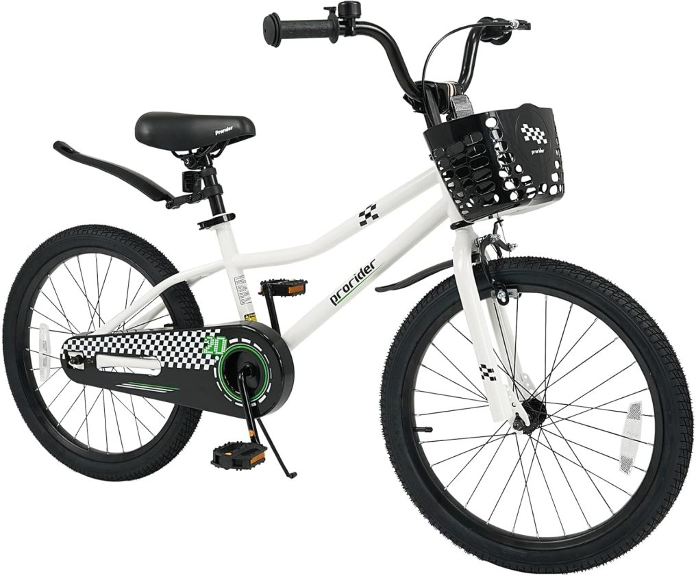 Kids Bike 20 Inch Toddler Bike for Boys & Girls Aged 3-8 Years Old