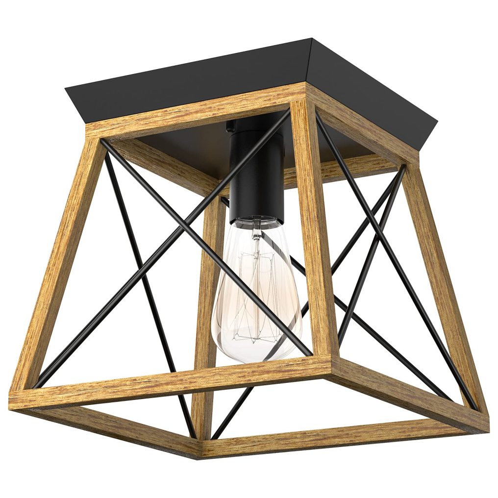ARLIME Rustic Farmhouse Ceiling Light