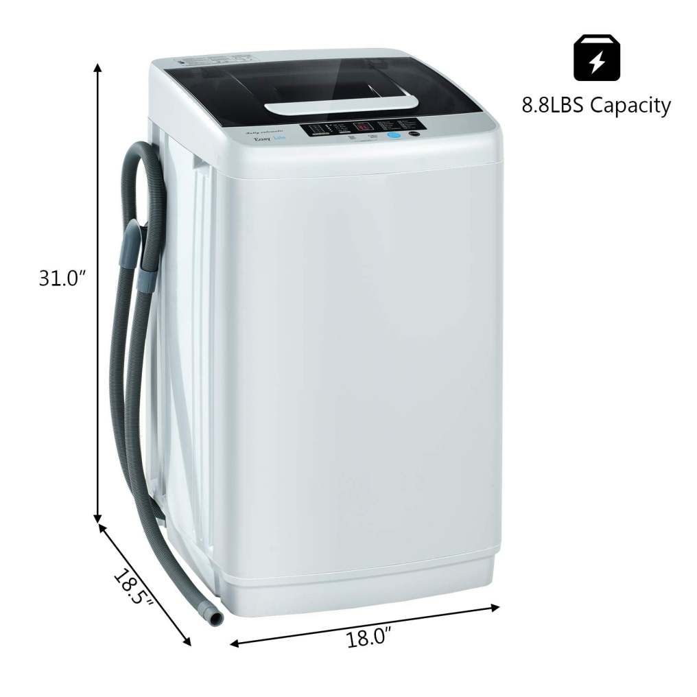 2-in-1 Laundry Washer and Spin Combo with 10 Programs ( 8.8lbs Capacity )