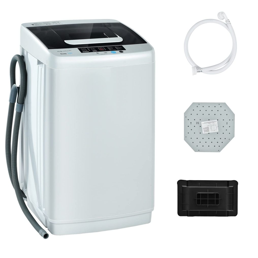 2-in-1 Laundry Washer and Spin Combo with 10 Programs ( 8.8lbs Capacity )